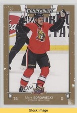 2017-18 Upper Deck Compendium Gold Mark Borowiecki #181 READ 3vx