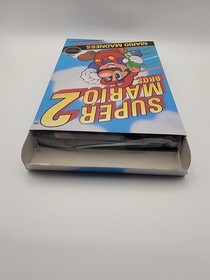 Super Mario Bros. 2 NES FIRST PRINT BOX CIB ROUND Seal TM Nintendo 1988 