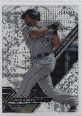 2017 Topps High Tek Pattern 1 Tidal Diffractor /250 Jose Abreu #HT-JAB 07rd
