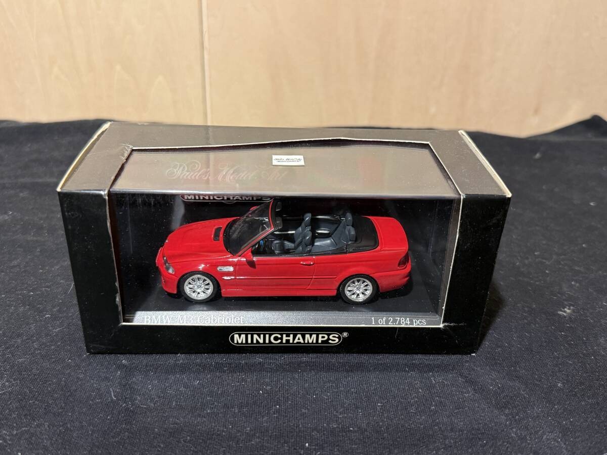 Minichamps Bmw M3 Cabriolet Spider 2001 1:43 020030