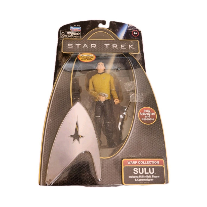Playmates Toys Star Trek Warp Collection Hikaru Sulu Action Figure