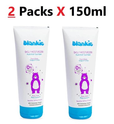 Blankie Baby Daily Moisturizer 150ml-Face & Body Hydrating Cream, Fragrance Free