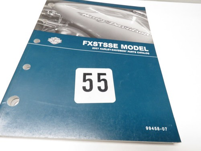 #ad NEW Harley Davidson 2007 FXSTSSE Screamin Eagle Parts Catalog 99458 07 $20.00