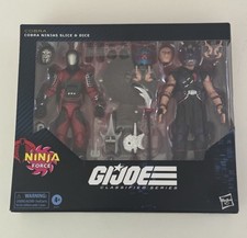 G.I. Joe Classified Series Cobra Ninjas Slice & Dice Ninja Force GI Joe Hasbro