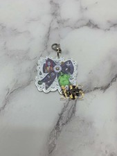 Halloween Nightmare Coquette Bow Badge Reel Charm