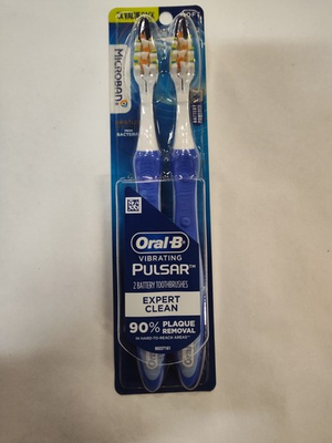 #ad #ad Pro Health Pulsar Battery Toothbrush Soft assor colo 2 Count Pack of 1 $10.99