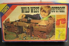 Timpo Wild West Outpost Picture Box Complete Excellent Condition Late Version