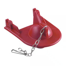 2 In. Toilet Tank Flapper with Shark-Fin