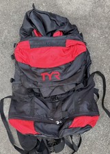 TYR 7 Convoy Transition Triathlon Backpack Black Ultimate Tri Bag