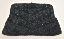 Vintage Magid Handmade Beaded Clutch Purse 8" Long