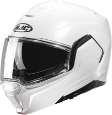 CASCO MOTO MODULARE REVERSIBILE HJC I100 P/J BIANCO LUCIDO TAGLIA S