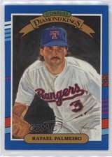1991 Donruss Diamond Kings Rafael Palmeiro (No Yellow Stripes On Borders) 1r41
