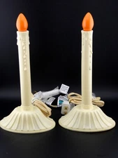 Vintage Christmas Single Candolier Candle Candelabra Lot of 2  - Working