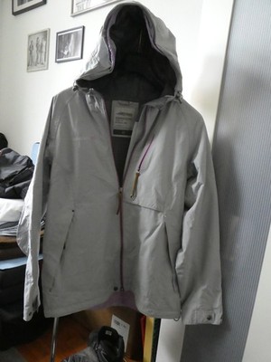 26      Didriksons ; Regen-Übergang-Sommer Parka Damen  Gr. 40  Grau