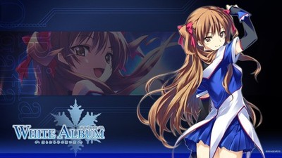 Anime anime girls white album ogata Playmat Gaming Mat Desk Game Desk Playmat