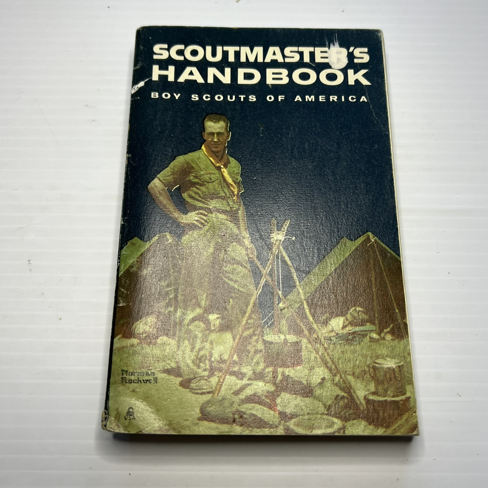 BSA Scoutmaster's Handbook 5th Edition 8th Printing 1966 Paperback BO-300