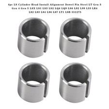 4pc Ls Cylinder Head Install Alignment Dowel Pin Steel Lt Gen 3 Gen 4 Gen 5 Lsx