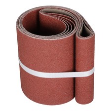 80 Grit Belt Sander Sandpaper aluminum oxide 5PCS 6x48 in Sanding Belts