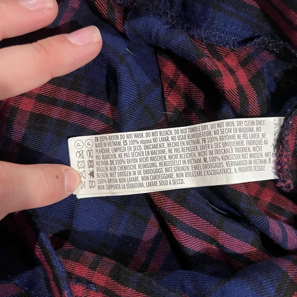 Maxi falda envolvente a cuadros Forever 21 para mujer talla S Heritage clásica dinero antiguo vacaciones Foto 2 de 4