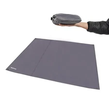 Waterproof Camping Tent Tarp - 83" x83'', 4 in 1 Multifunctional Tent Footpri...