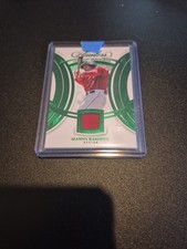 2025 Panini Flawless Manny Ramirez Emerald Game Worn Patch /5