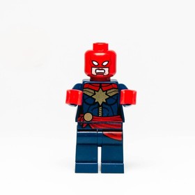 LEGO Avengers Minifigure - Captain Marvel, Red Sash 76049 (sh0226)