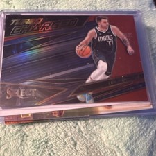 Panini Select Luka Dončić #6 Turbocharged Prizm Dallas Mavericks Basketball Card