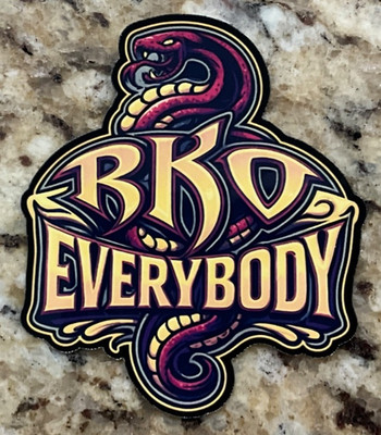 Randy Orton RKO Everybody Viper Sticker 3inch WWE Mike's Marvels