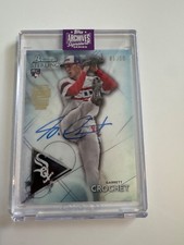 Garrett Crochet Rookie Auto /10, Bowman Sterling Topps Archives Signature Series