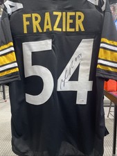 Zach Frazier Signed Black Pittsburgh Steelers Custom Jersey JSA 091 (L)