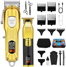 Wahl Professional Hair Cut Machine Barber Salon Cutting Trimmer Clipper Kit Set