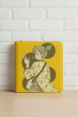 Vault X Yellow 12-Pocket Xl Misty Binder(made To Order)