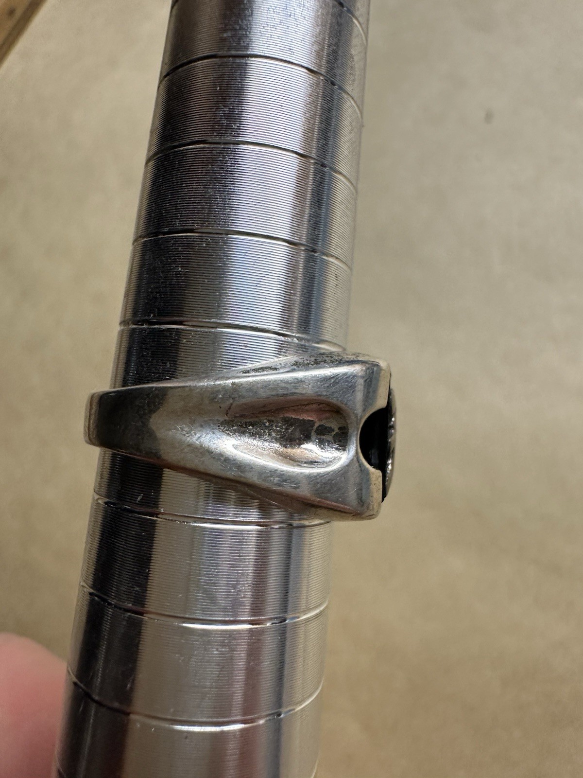 Sterling Silver E Initial Signet Ring - image 2