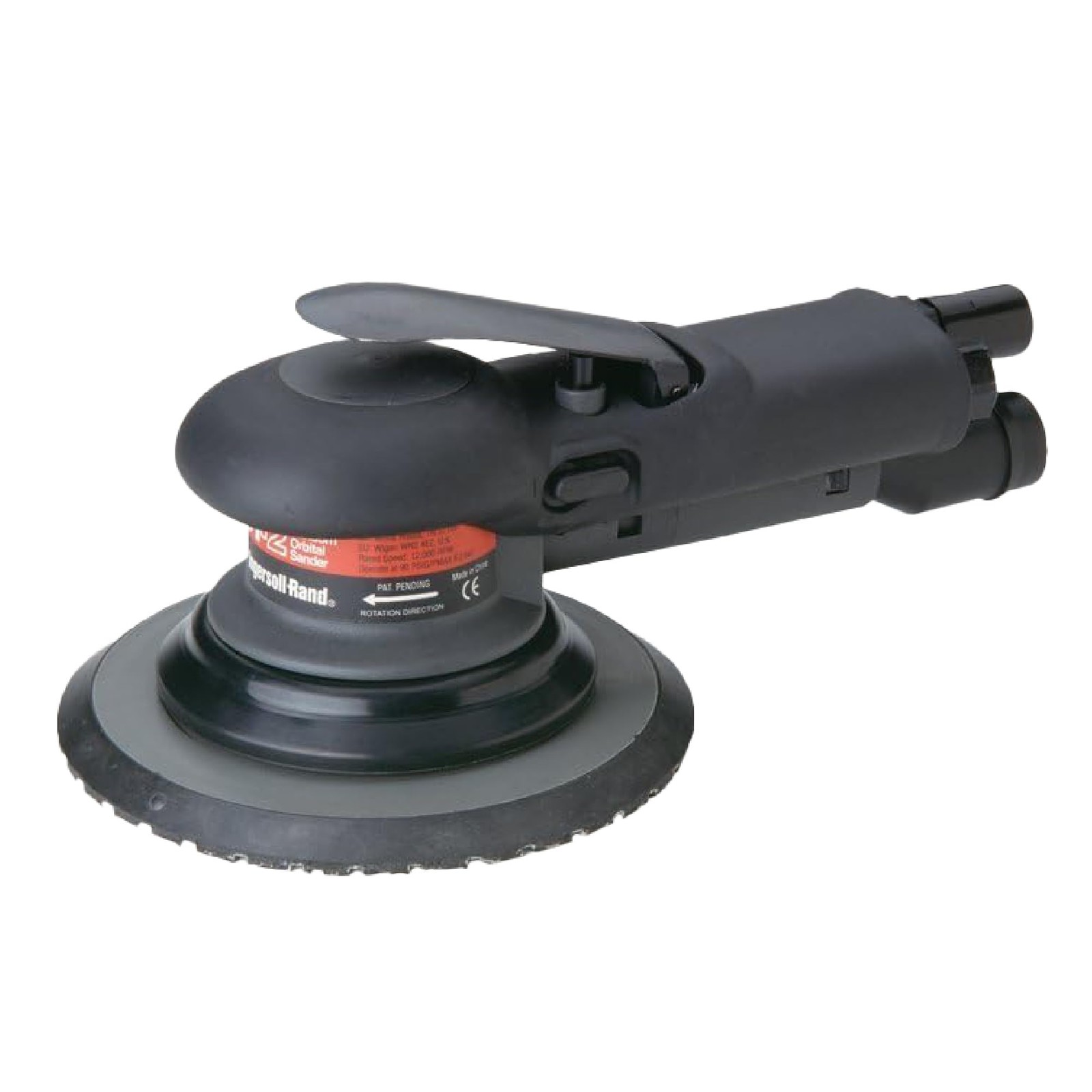 Ingersoll Rand 4151 Random Orbital Air Sander, 3/16" Orbit, 6" Vinyl Pad, 12,000