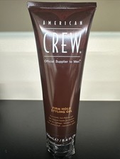 American Crew Men's Hair Gel, Firm Hold, Non-Flaking Styling Gel, 8.4oz/250ml