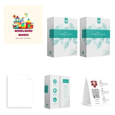 Cardstock, Mediumweight, 365 Sheets, 90 lb/163 gsm, 94 Brightness, 8.5" x 11"...