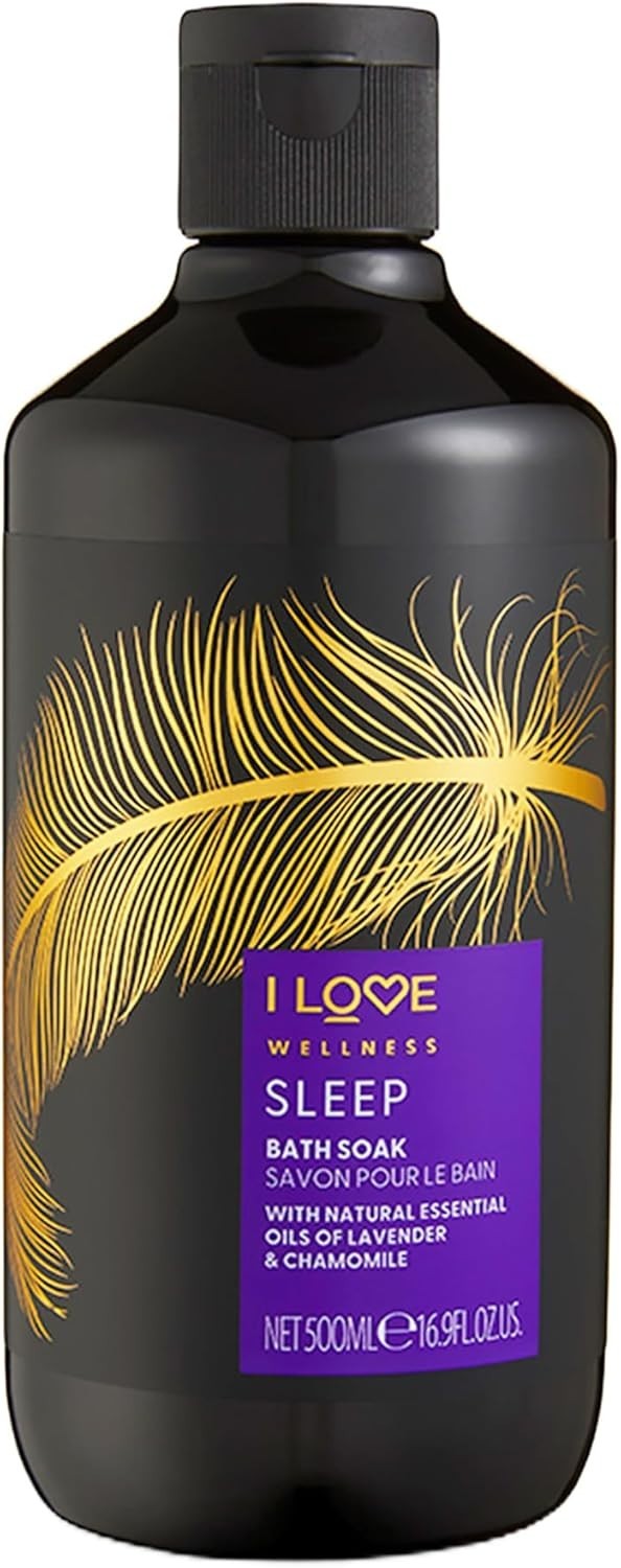 I Love Wellness Sleep Bath Soak, With Natural Essential Oils Of Lavender & Chamomile, Fragranced Bath Soak, Invigorating Aroma, Vegetarian & Veganfriendly - Image 3