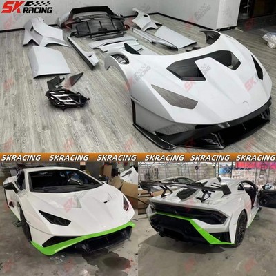 Half Carbon Front Rear Bumper Bodykits Fits Lamborghini Gallardo LP550 LP560 570