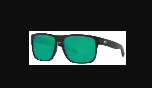 Costa SPEARO XL Matte Black Frame/Green Mirror 580g Glass Lens NEW