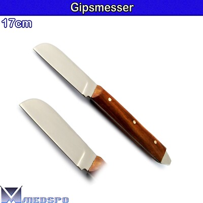 Plaster knife plaster knife wood handle spatula dental KFO dental technology wax knife 17 cm
