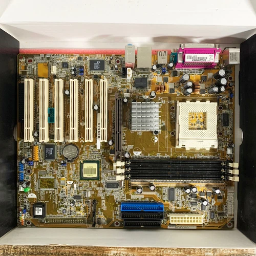 Asus A7V600 Socket 462 Motherboard DDR AGP PCI SATA - Untested