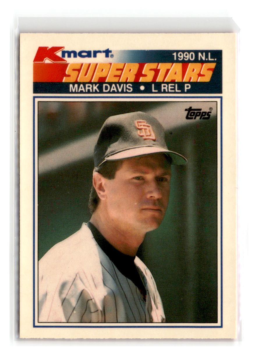 1990-Topps Kmart Super Stars -#14-Mark Davis -San Diego Padres