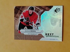 2003-04 SPX Hockey Next Generation #157 Marian Hossa #/500 Ottawa Senators 