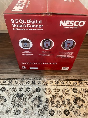 NESCO 9.5 qt Digital Smart Canner Browning Pressure Slow Cook Cooker NPC-9 - Picture 5 of 9