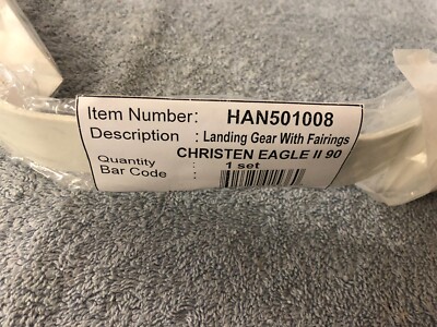 HANGAR-9 Landing Gear with Fairings: Christen Eagle II 90 ARF - HAN501008