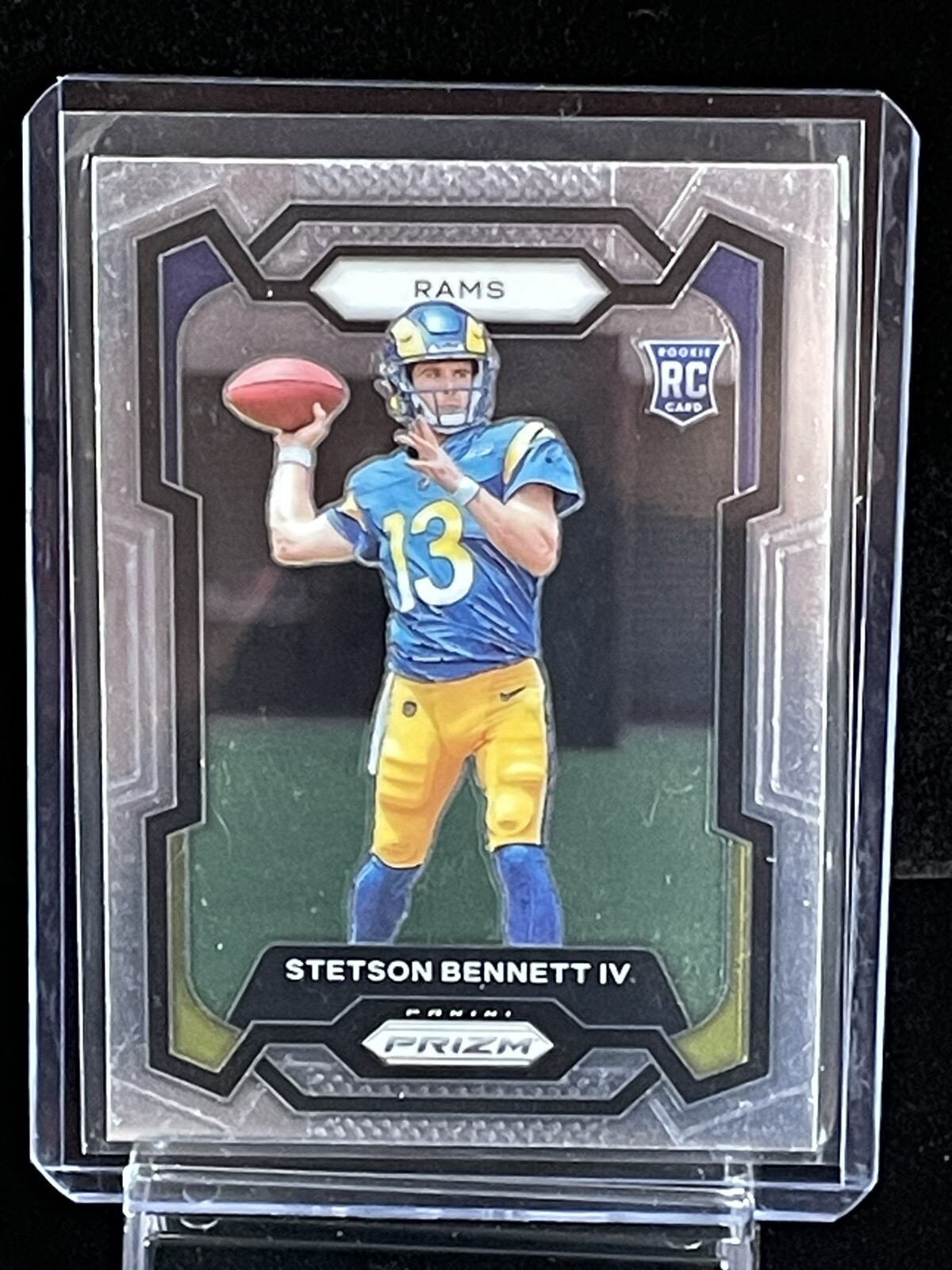 2023 Panini Prizm Stetson Bennett IV Rookie Card RC #358 Los Angeles Rams