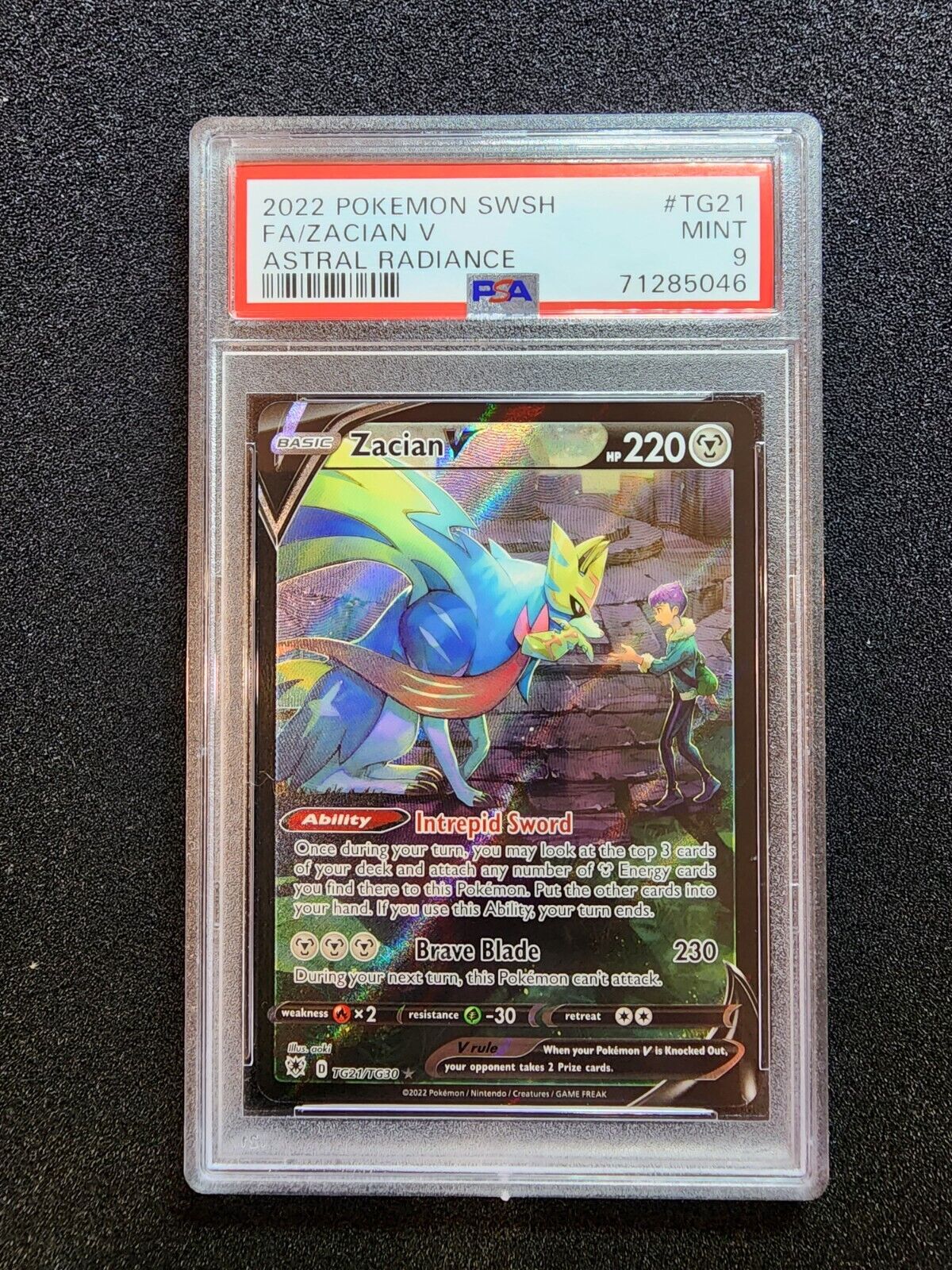 Pokemon TCG - s1W - 065/060 - Zacian V