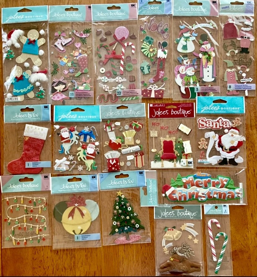 *REDUCED Jolee's Boutique MANY RARE CHRISTMAS! YOU CHOOSE! SET #2