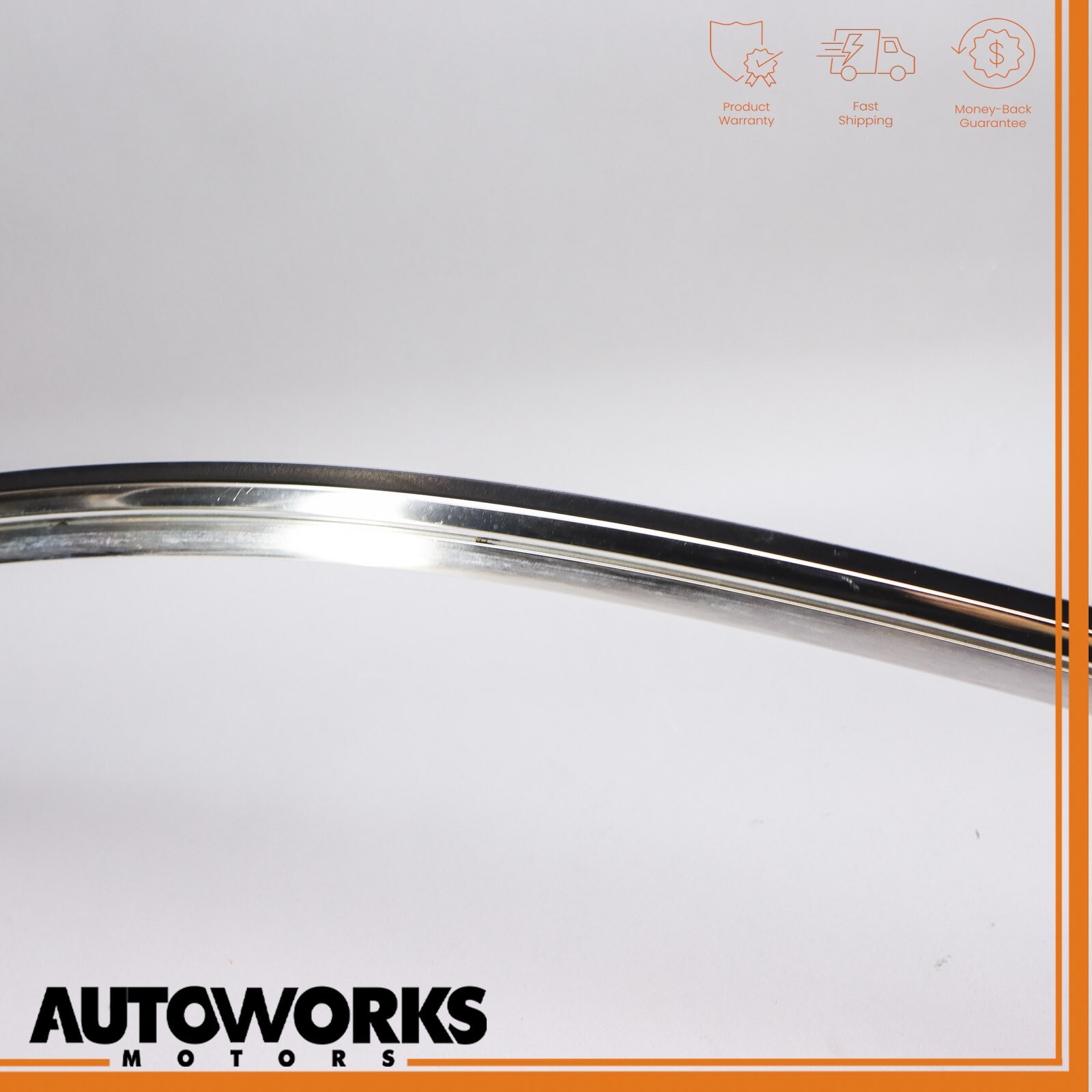 04-08 Maserati Quattroporte M139 Front Right Upper Door Window Trim Molding OEM