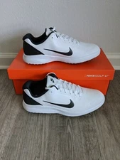 Nike Infinity G Golf Shoes (Men's Size 8) Sneakers White/Black Golf Shoes